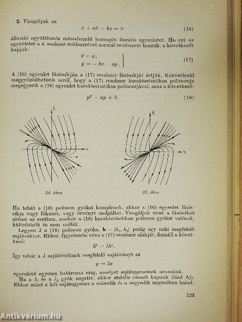 Közönséges differenciálegyenletek