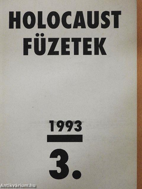 Holocaust füzetek 1993/3.