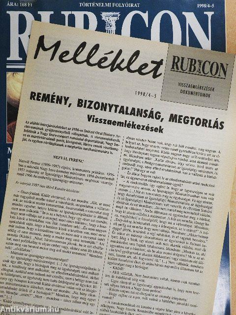 Rubicon 1998/4-5.