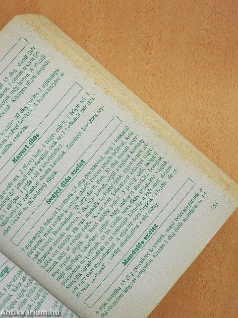 Sütemények és egyéb édességek