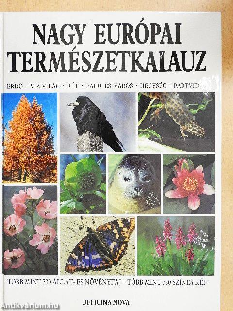 Nagy európai természetkalauz