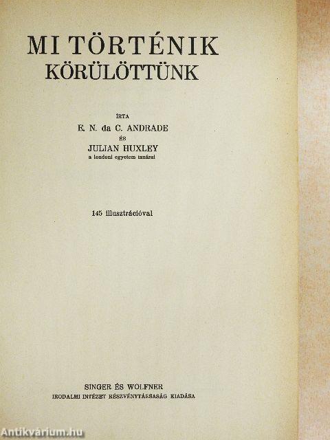 Mi történik körülöttünk