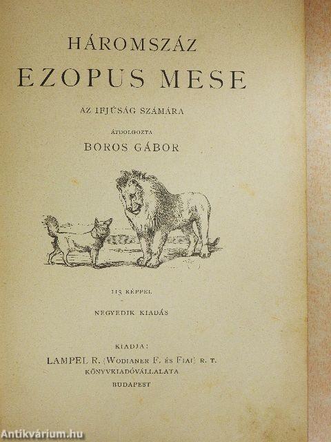 Háromszáz Ezopus mese