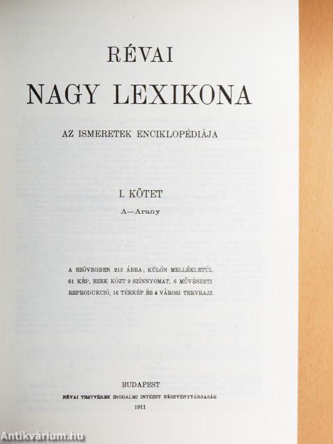 Révai nagy lexikona 1-21.