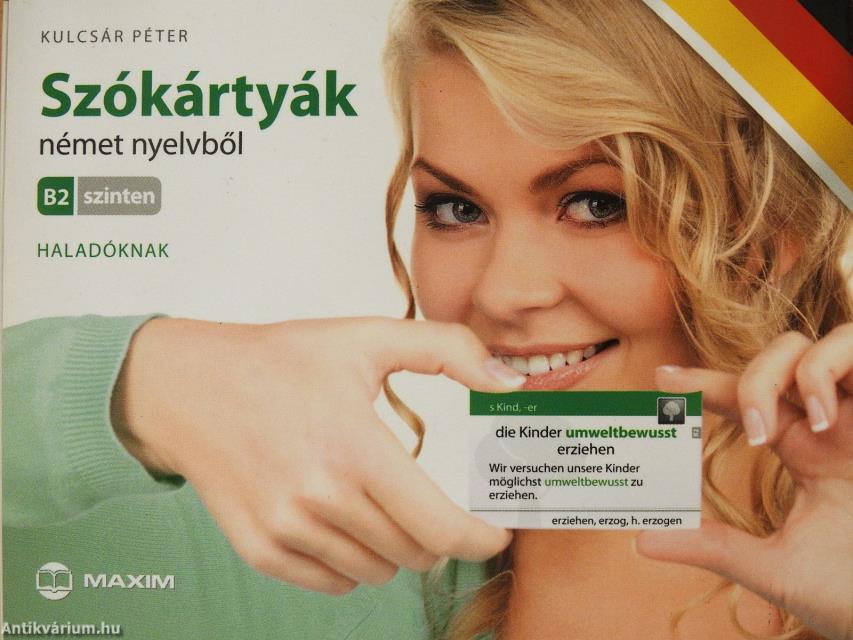 Szókártyák német nyelvből B2 szinten