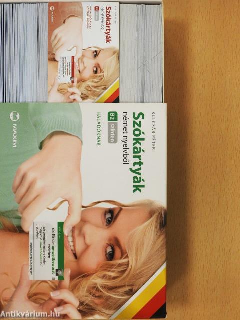 Szókártyák német nyelvből B2 szinten