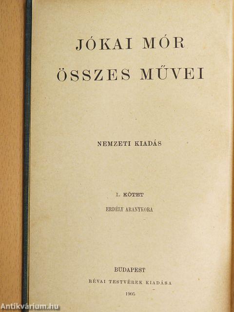 "45 kötet a Jókai Mór összes művei sorozatból (nem teljes sorozat)"
