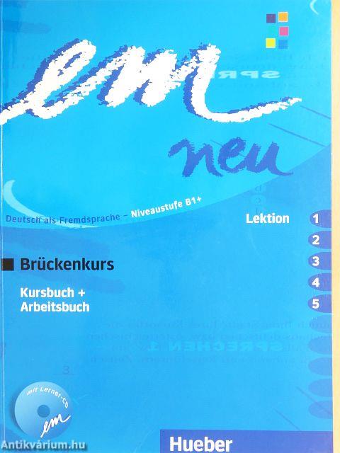 em neu - Niveaustufe B1+ - Kursbuch+Arbeitsbuch - CD-vel