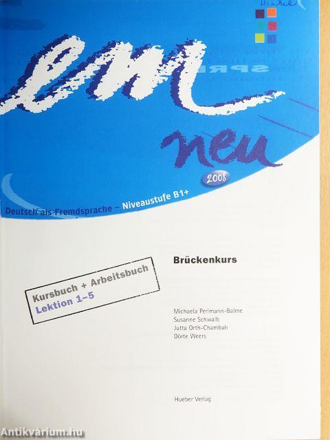 em neu - Niveaustufe B1+ - Kursbuch+Arbeitsbuch - CD-vel