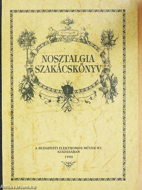 Nosztalgia szakácskönyv