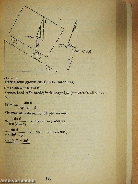 Fizikai feladatok I-II.