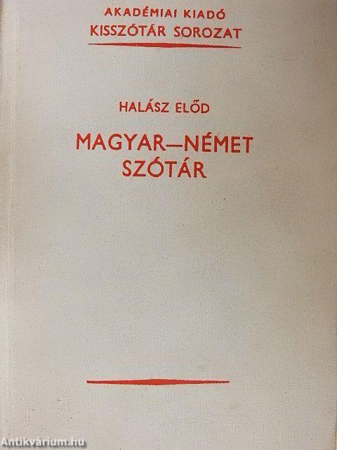 Magyar-német szótár