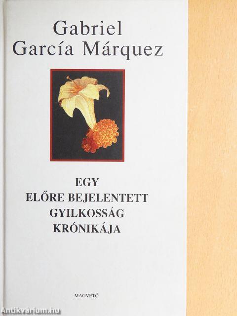 Egy előre bejelentett gyilkosság krónikája