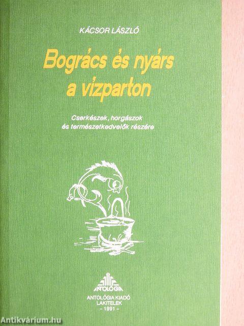 Bogrács és nyárs a vízparton