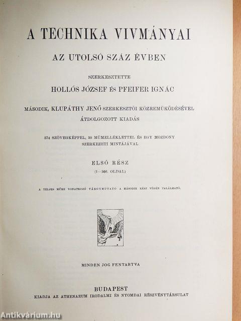 A Műveltség Könyvtára I-XVI.