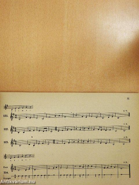 Szolfézs példatár - Alsófok I.