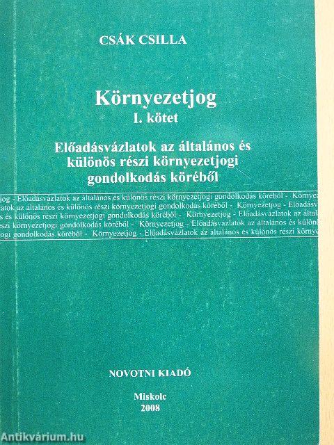 Környezetjog I.