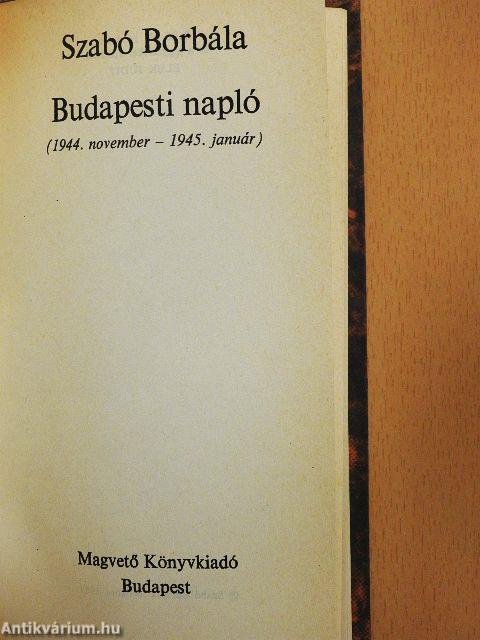 Budapesti napló