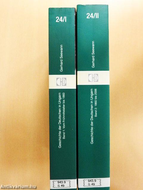 Geschichte der Deutschen in Ungarn 1-2.