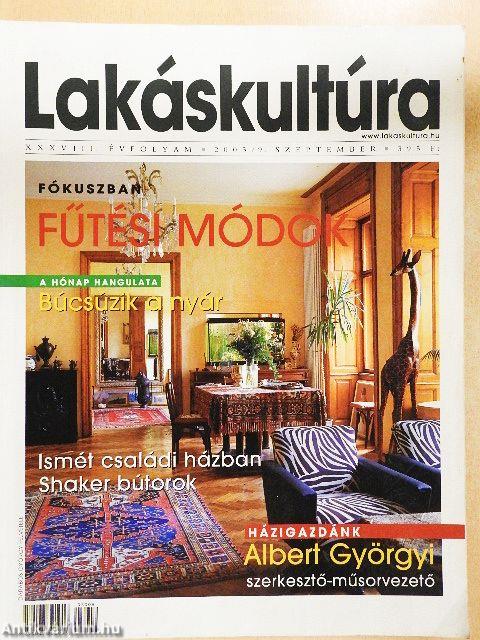 Lakáskultúra 2003. szeptember