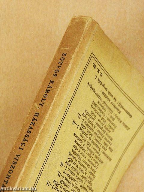 Házassági viszontagságok