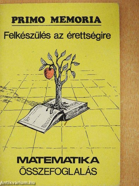 Felkészülés az érettségire - Matematika összefoglalás