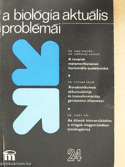 A biológia aktuális problémái 24.