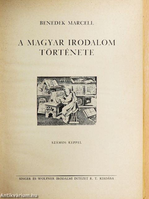 A magyar irodalom története