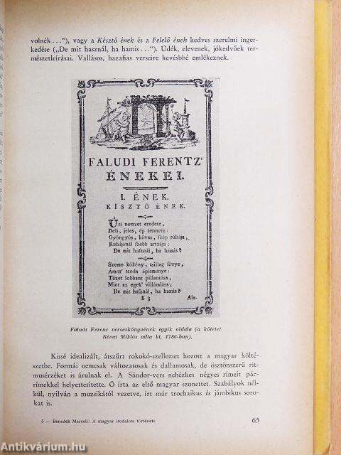 A magyar irodalom története