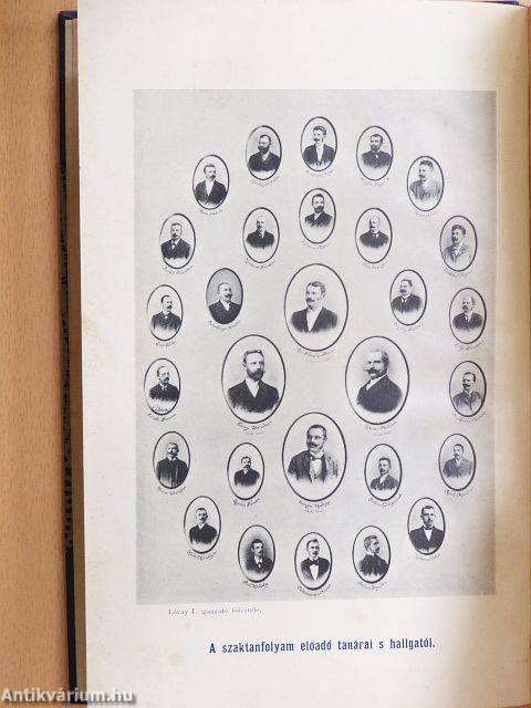 A kereskedelmi iskolai tanárok kassai szünidei tanfolyamának emlékkönyve