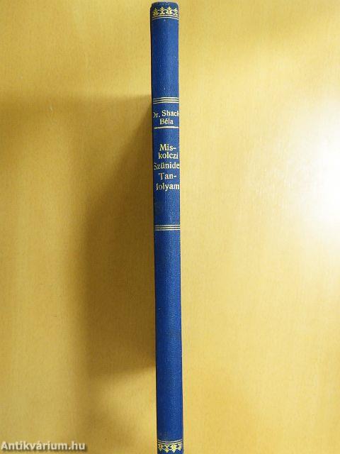 A felső kereskedelmi iskolai tanárok miskolczi szünidei tanfolyamának emlékkönyve