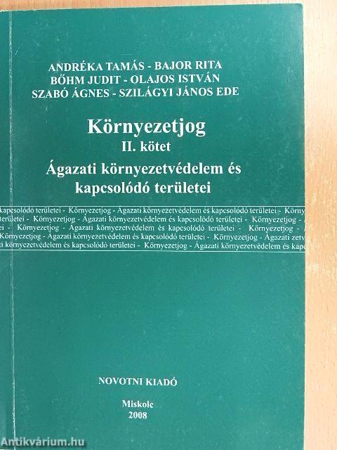 Környezetjog II.