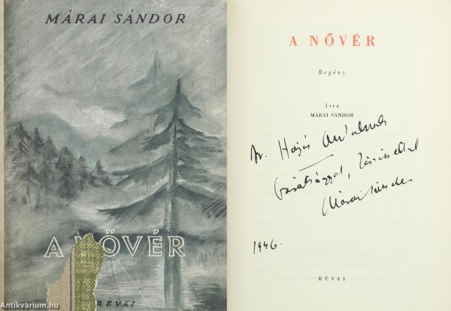 A nővér (dedikált példány)