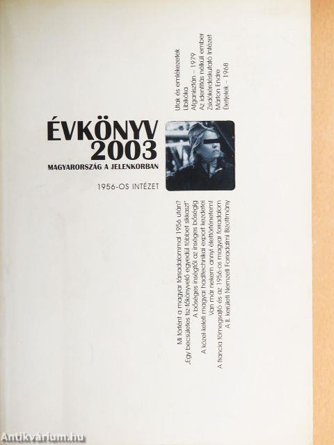 Évkönyv 2003