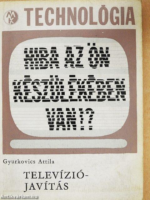 Televíziójavítás