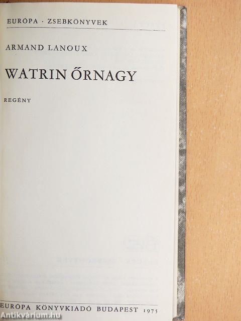 Watrin őrnagy
