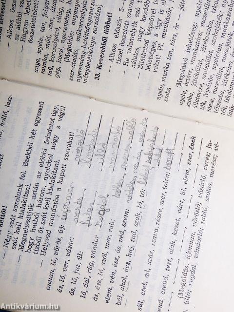 Játékos nyelvtan, játékos helyesírás