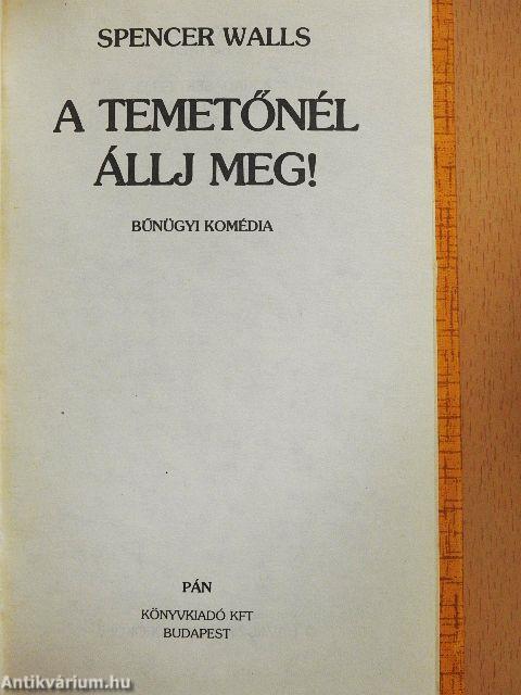 A temetőnél állj meg!/Fekete kastély