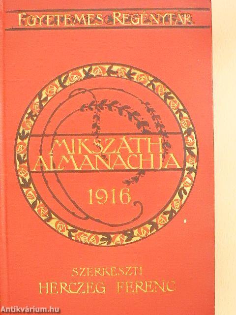 Mikszáth Almanach az 1916-ik szökőévre