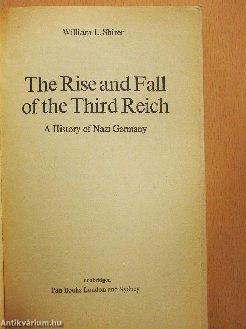 The Rise and Fall of the Third Reich