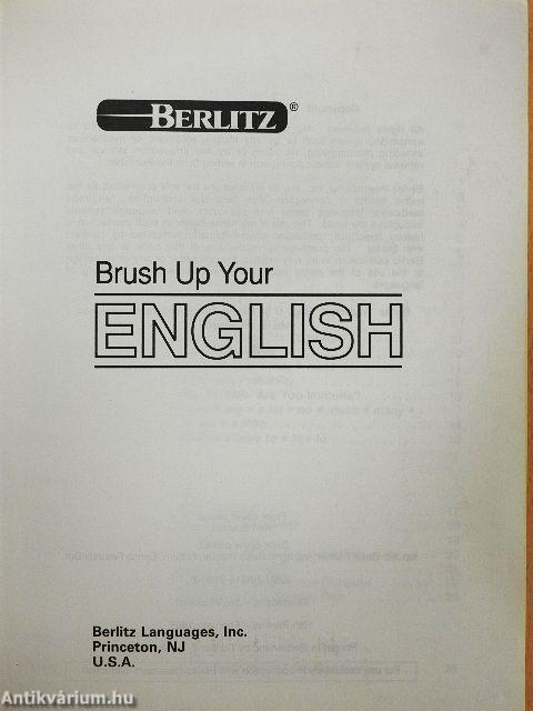 Brush Up Your English