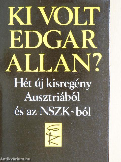 Ki volt Edgar Allan?