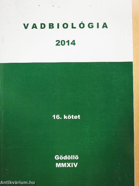 Vadbiológia 2014.