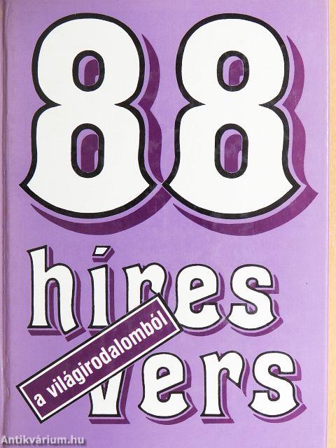 88 híres vers a világirodalomból