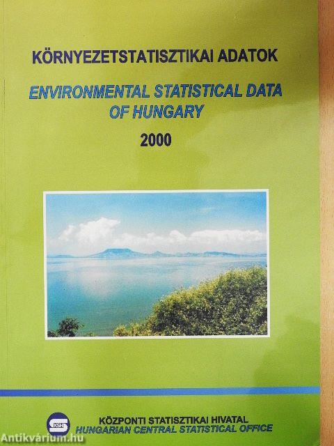 Környezetstatisztikai adatok 2000