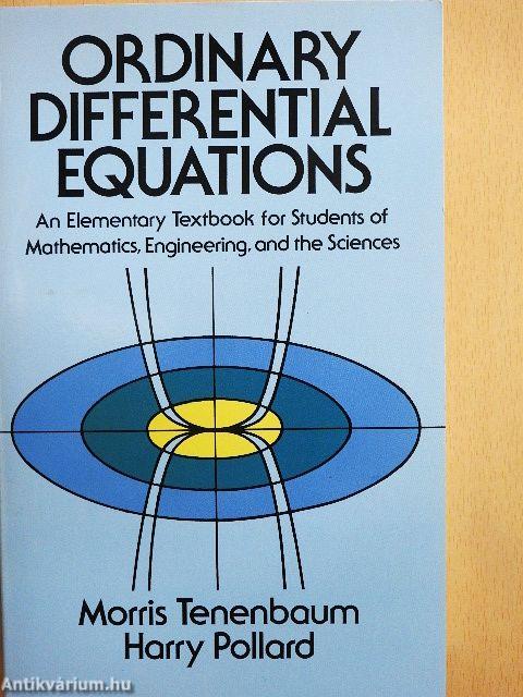Ordinary Differential Equations
