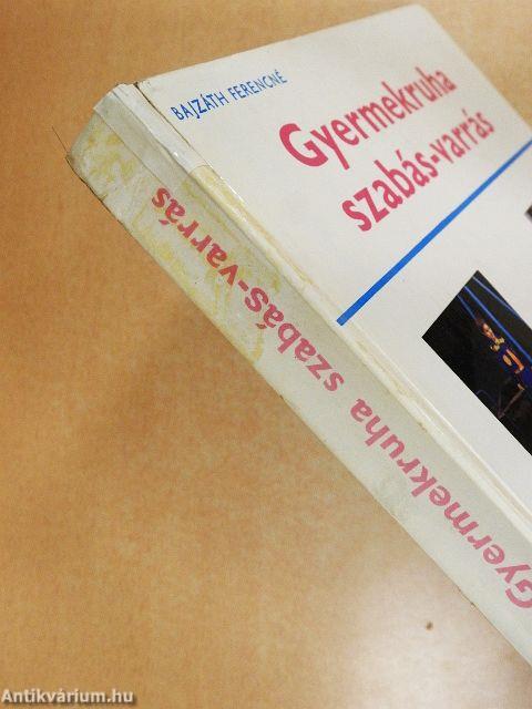 Gyermekruha szabás-varrás