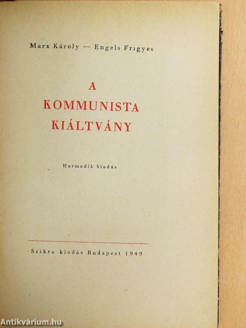 A kommunista kiáltvány