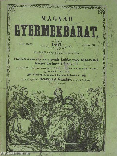 Magyar Gyermekbarát 1867. április 30.