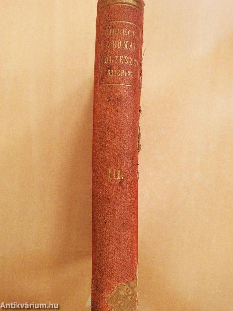 A római költészet története III.